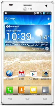 Смартфон LG Optimus 4X HD P880 White - Костомукша