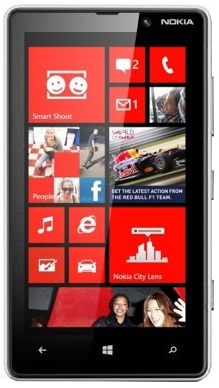 Смартфон Nokia Lumia 820 White - Костомукша