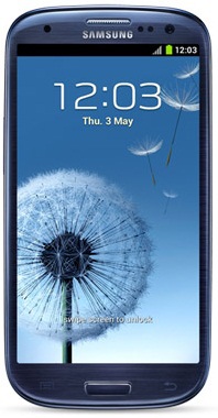 Смартфон Samsung Galaxy S3 GT-I9300 16Gb Pebble blue - Костомукша