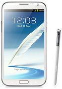Смартфон Samsung Samsung Смартфон Samsung Galaxy Note II GT-N7100 16Gb (RU) белый - Костомукша